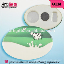 Promotional Badge Printing Oval Tin Badge Button